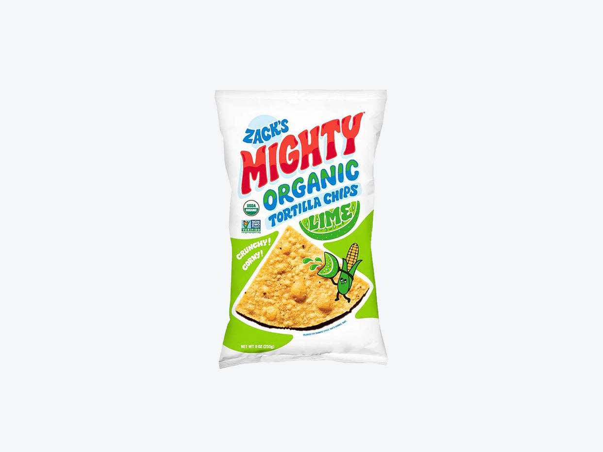 Zack's Mighty Lime Tortilla Chips