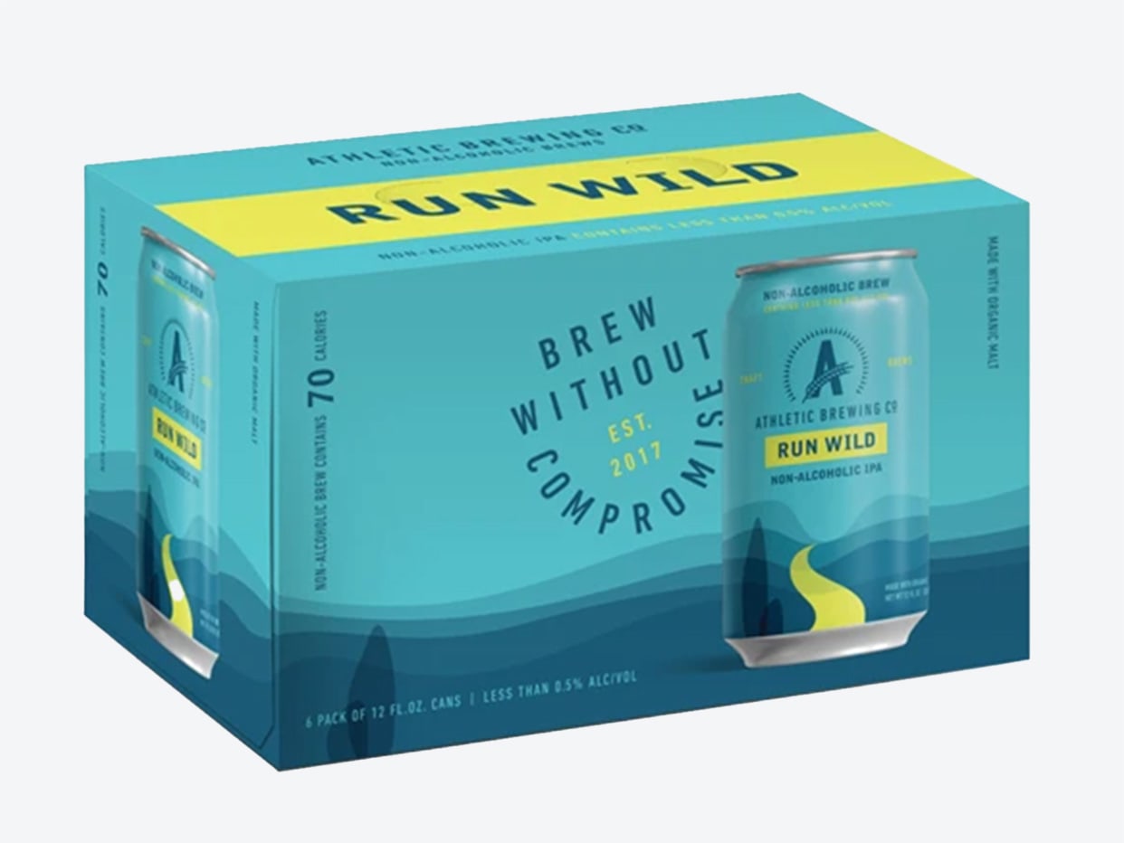 Athletic Brewing Co. - Run Wild Non-Alc. IPA 6pk