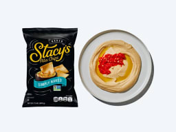 Stacy's Pita Chips + Hummus