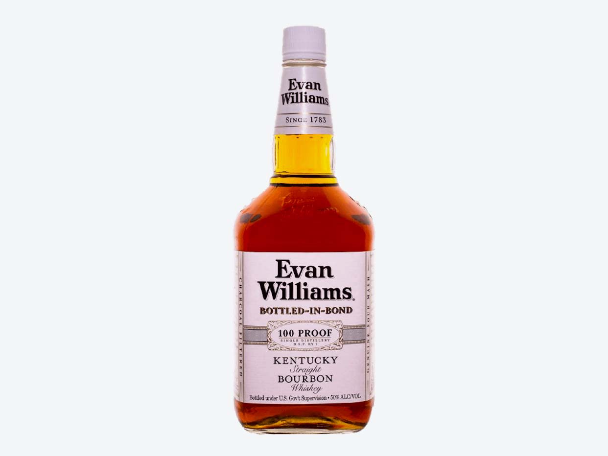Product Name Evan Williams White Label Bourbon