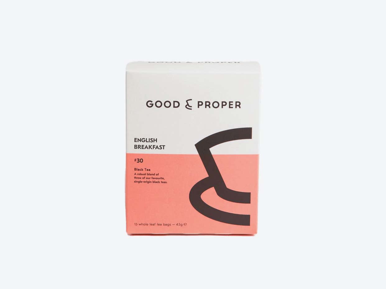 Product Name Good and Proper Tea - English Breakfast Teabags