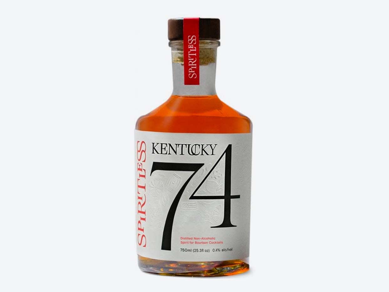 Product Name Spiritless - Kentucky 74 Non-Alcoholic Whiskey