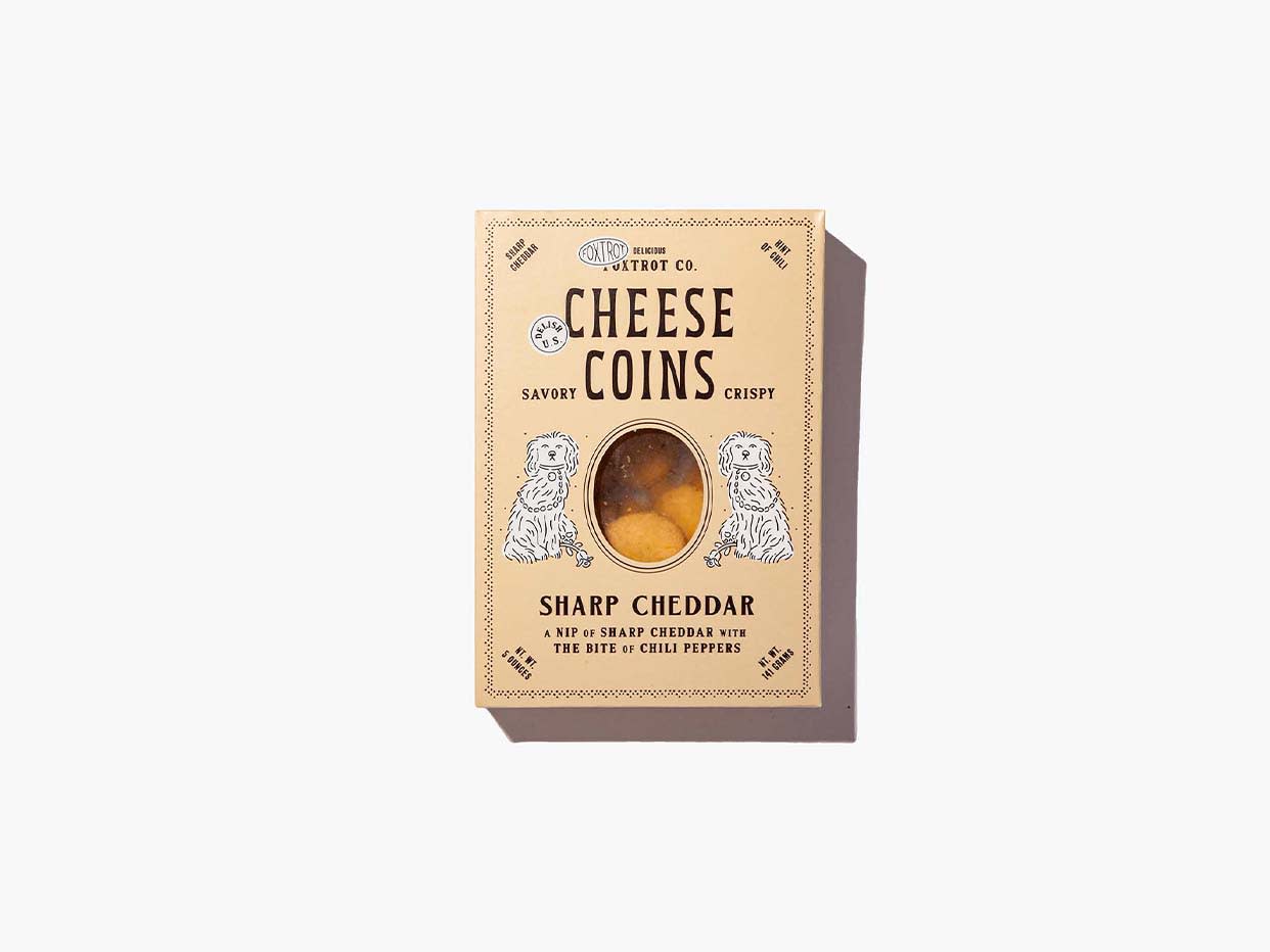 Product Name Foxtrot - Sharp Cheddar Cheese Coins