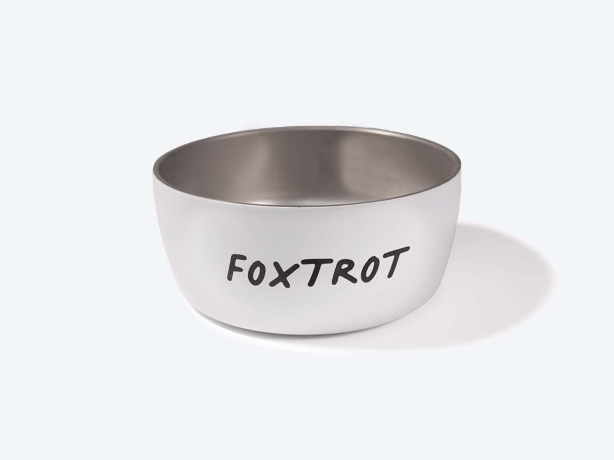 Product Name Foxtrot Dog Bowl