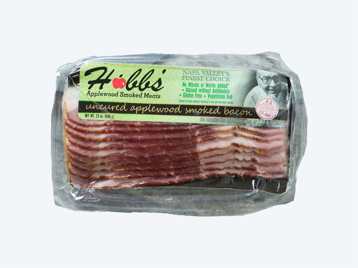 Product Name Hobb's - Uncured Applewood Smoked Bacon