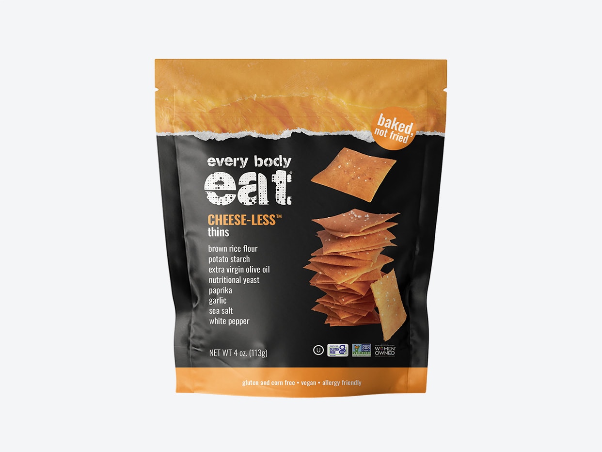 Product Name Every Body Eat Crackers - Cheese-less Snack Thins