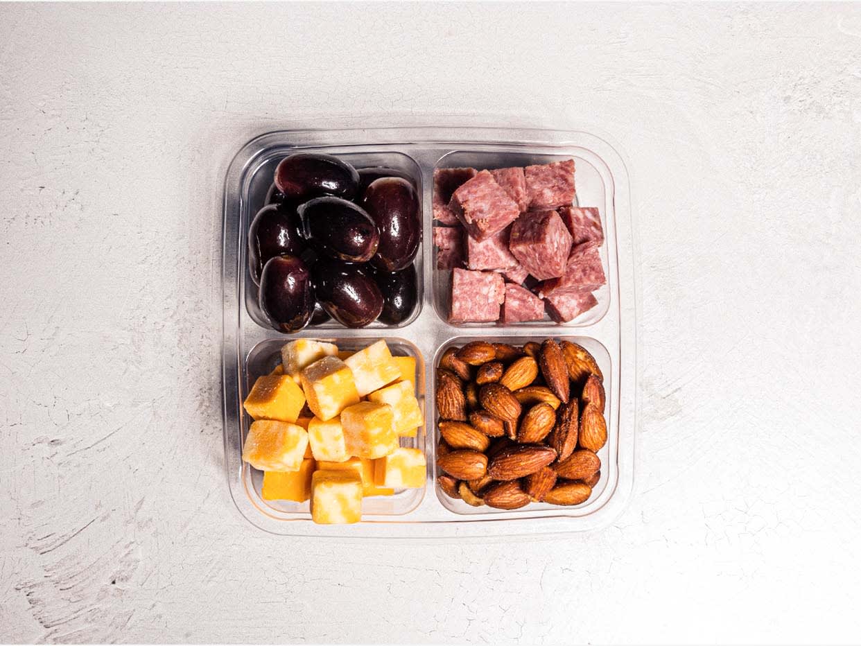 Product Name Cheese, Fruit & Meat Bento Box