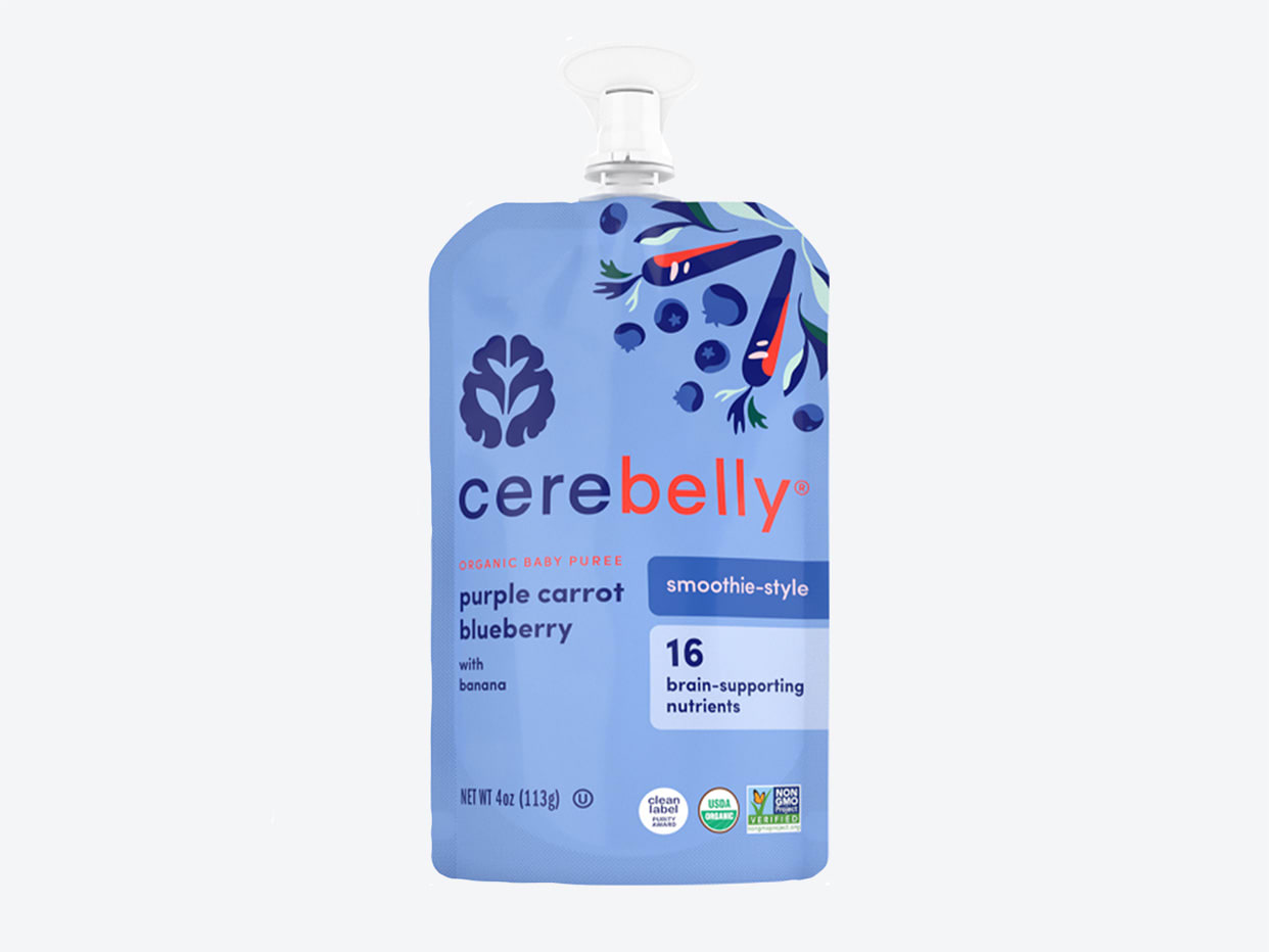 Product Name Cerebelly - Purple Carrot Blueberry Smoothie