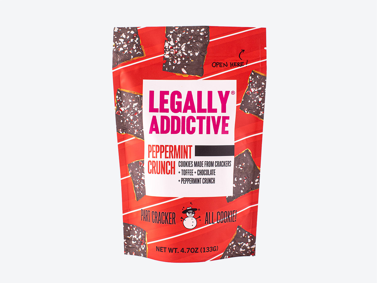 Product Name Legally Addictive Cracker Cookies - Peppermint Crunch