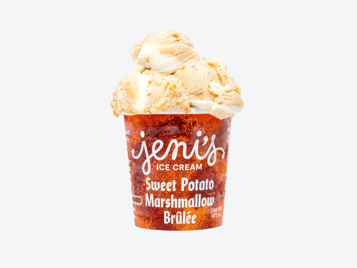 Product Name Jeni's Ice Cream - Sweet Potato Marshmallow Brulee