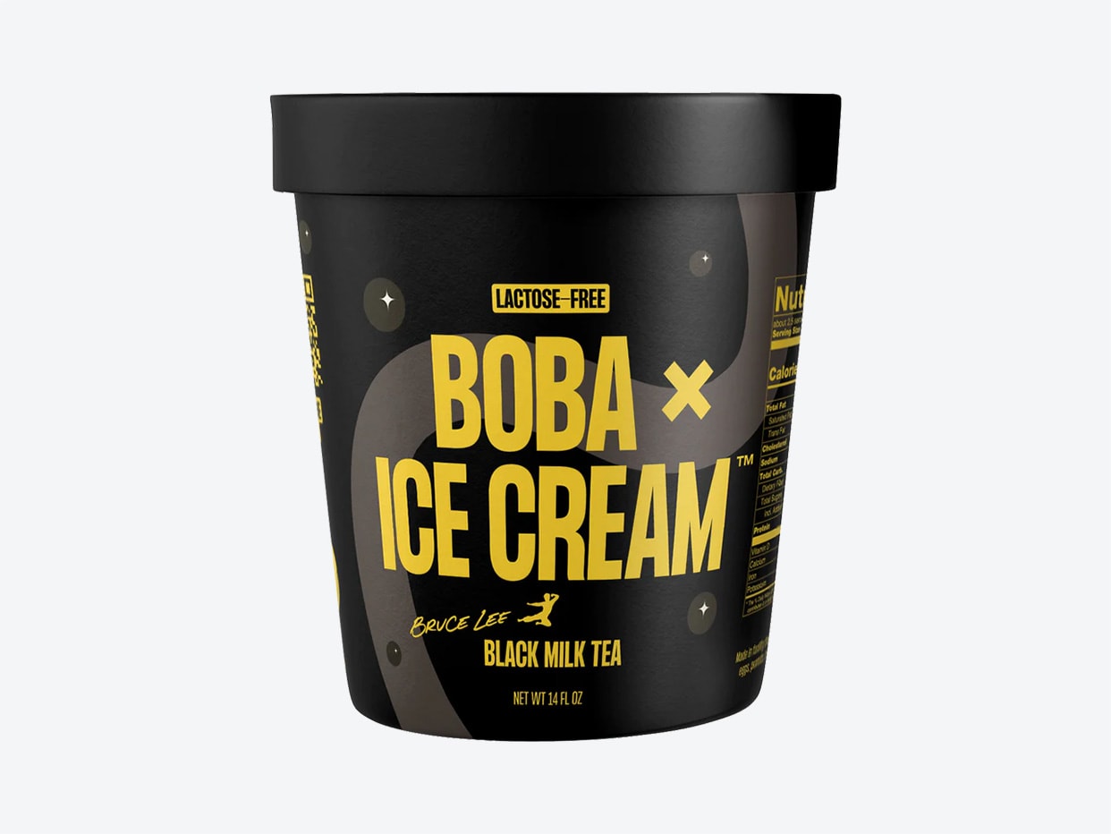 Product Name Boba Ice Cream - Black Milk Tea