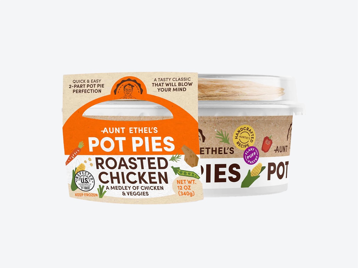 Product Name Aunt Ethel's - Roasted Chicken Frozen Pot Pie