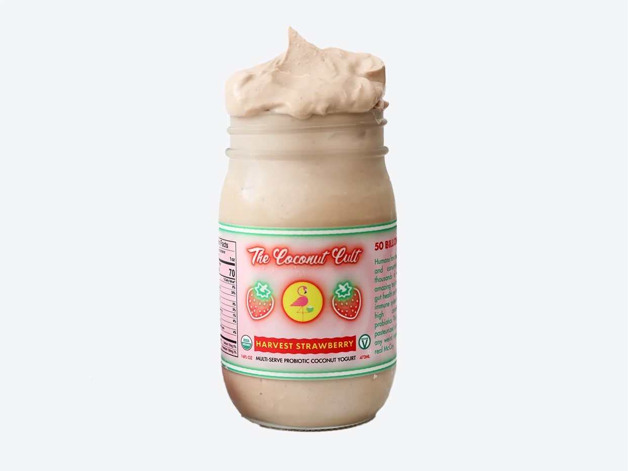 Product Name Coconut Cult - Strawberry Probiotic Yogurt