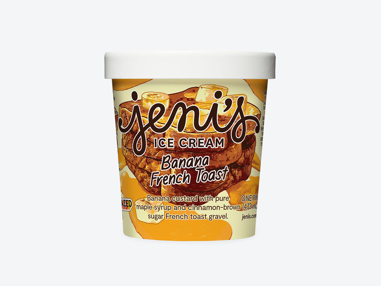 Product Name Jeni's Ice Cream - Banana French Toast