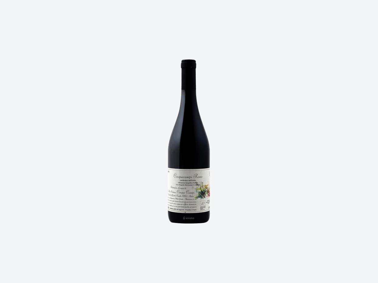 Product Name Cinque Campi, Lambrusco Rosso