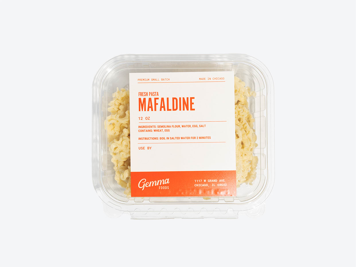 Product Name Gemma Foods - Mafaldine Pasta