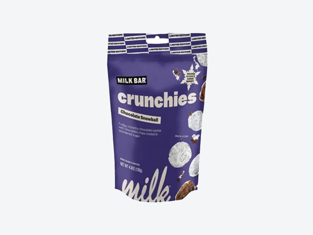 Product Name Milk Bar Crunchies - Chocolate Snowball