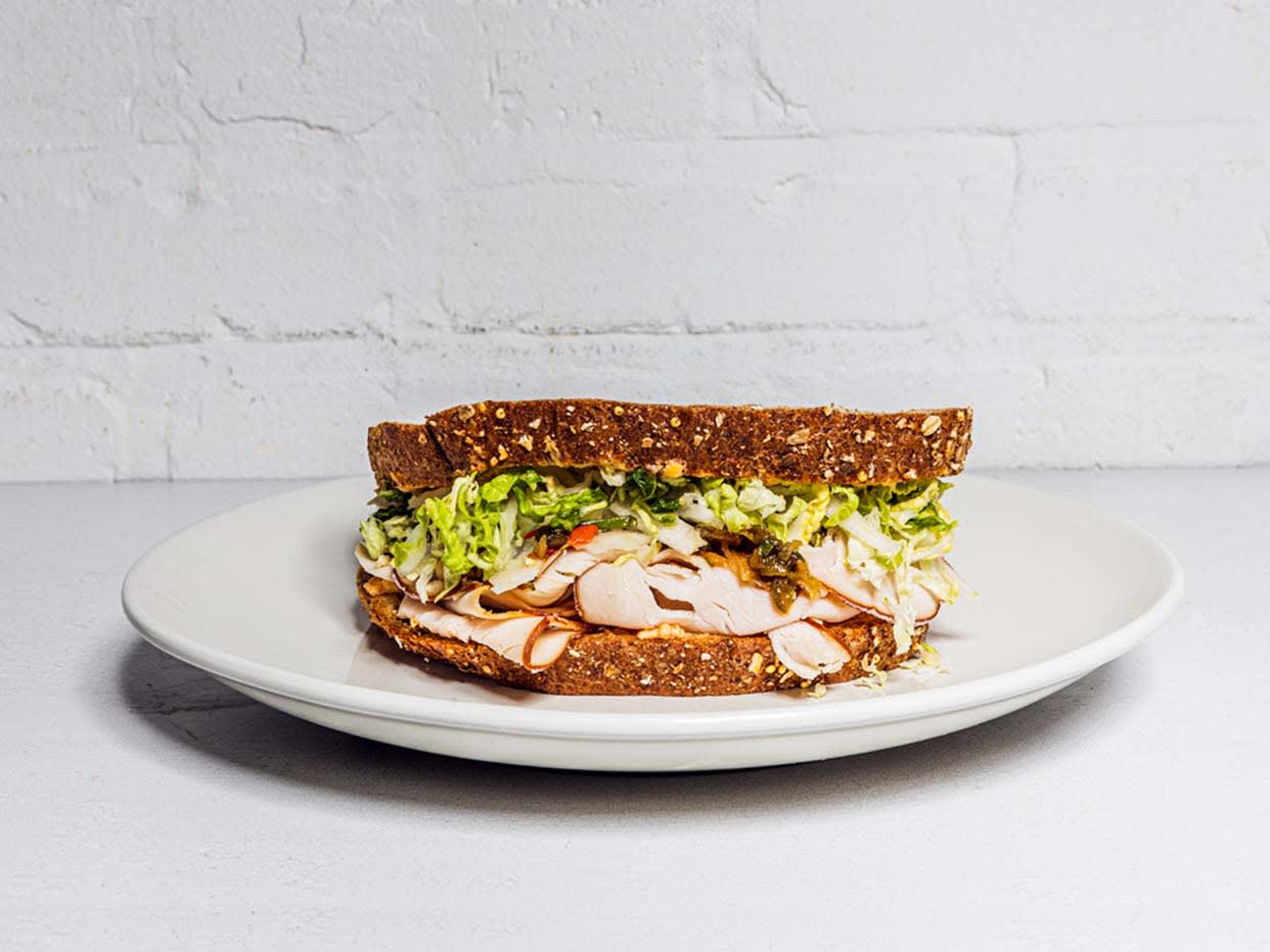 Product Name Spicy Turkey and Cheddar Sandwich