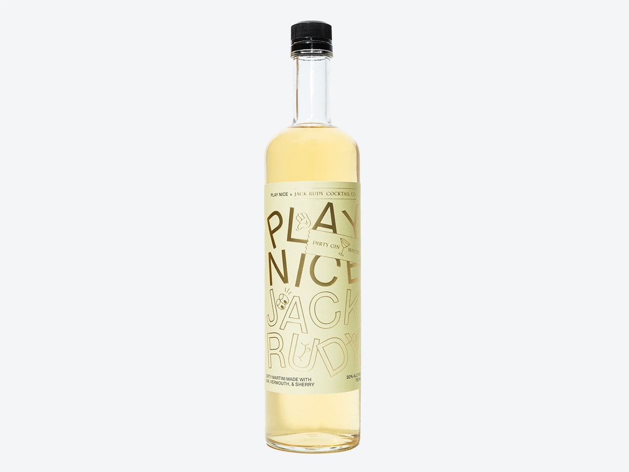 Product Name Play Nice x Jack Rudy Dirty Gin Martini