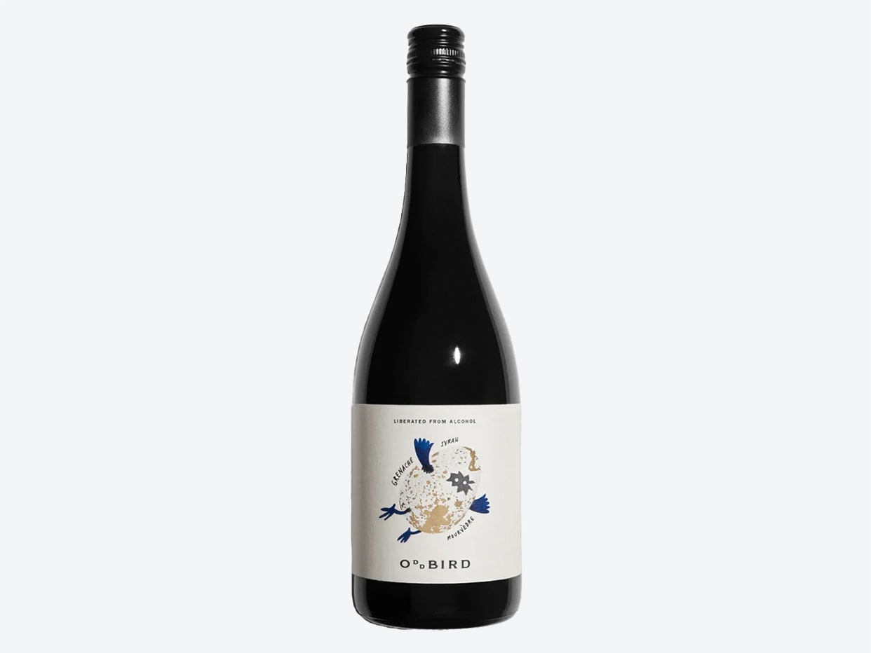 Product Name Oddbird, Non-Alcoholic GSM Red Wine