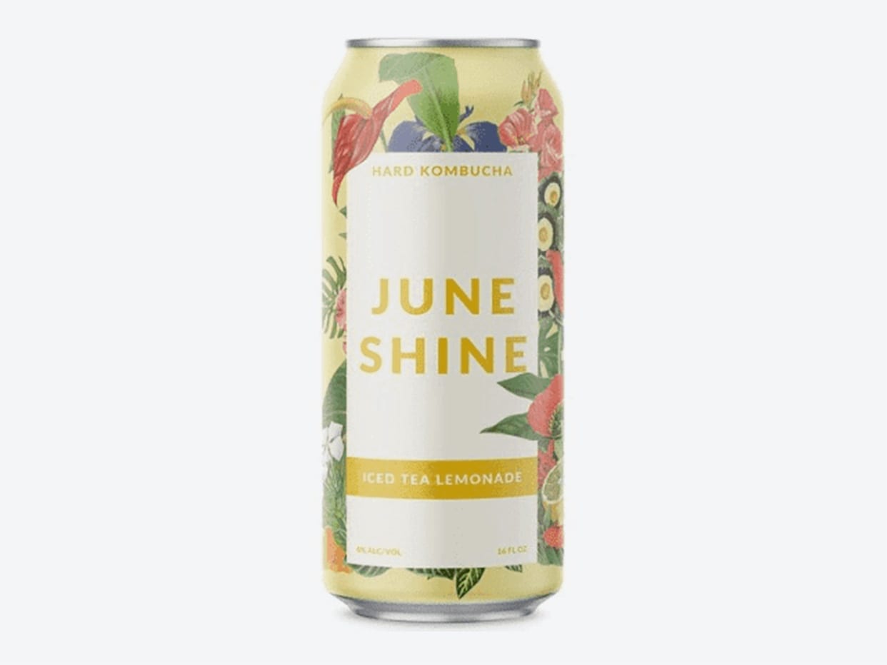 Product Name Juneshine Hard Kombucha - Iced Tea Lemonade 16oz can - Wrigley Only