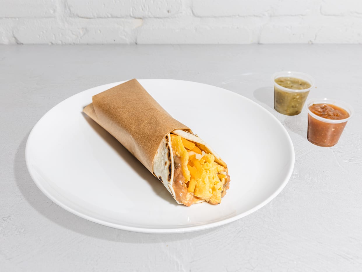 Product Name Breakfast Taco - Bean & Cheese