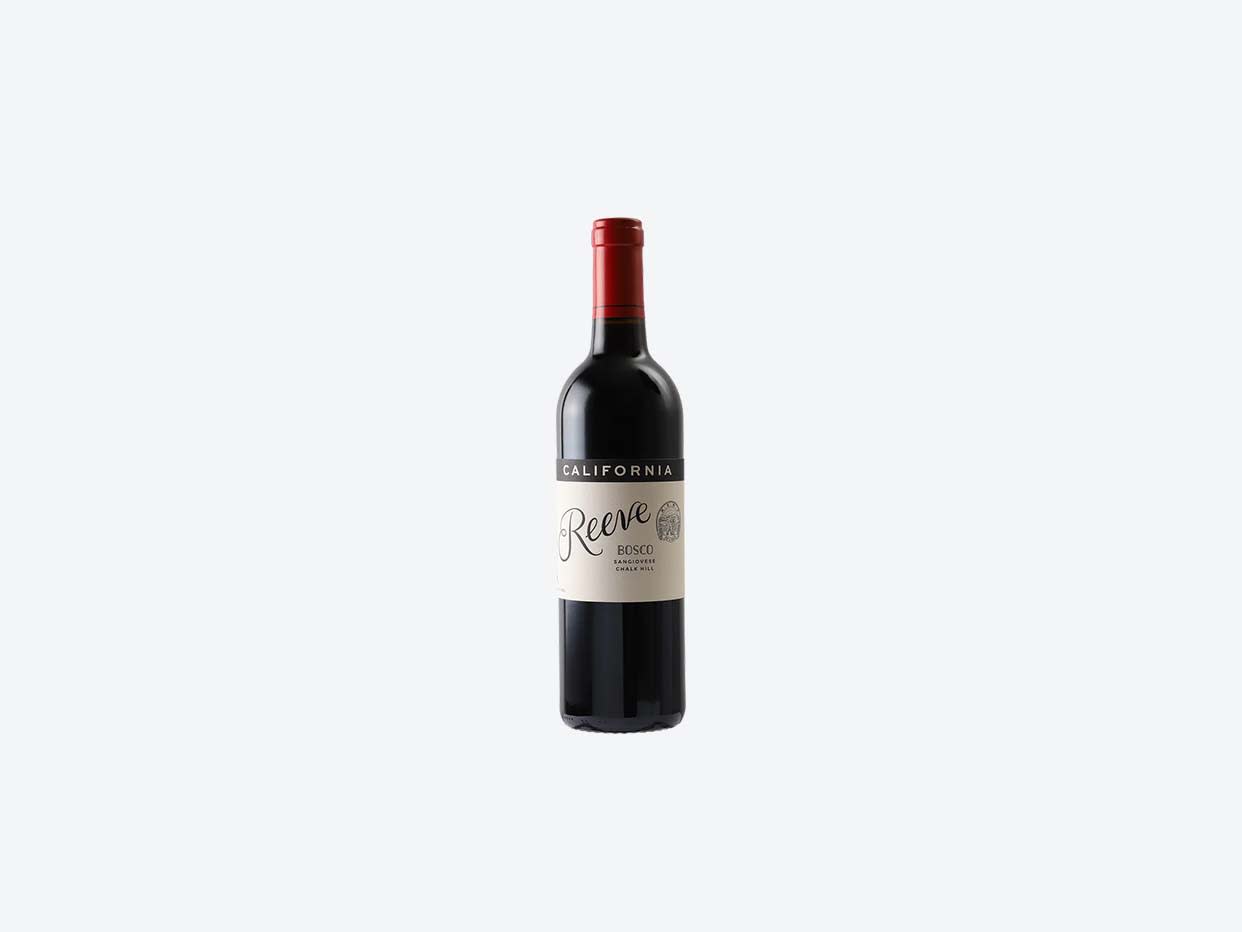 Product Name Reeve Wines. 'Bosco' Sangiovese Chalk Hill 2018