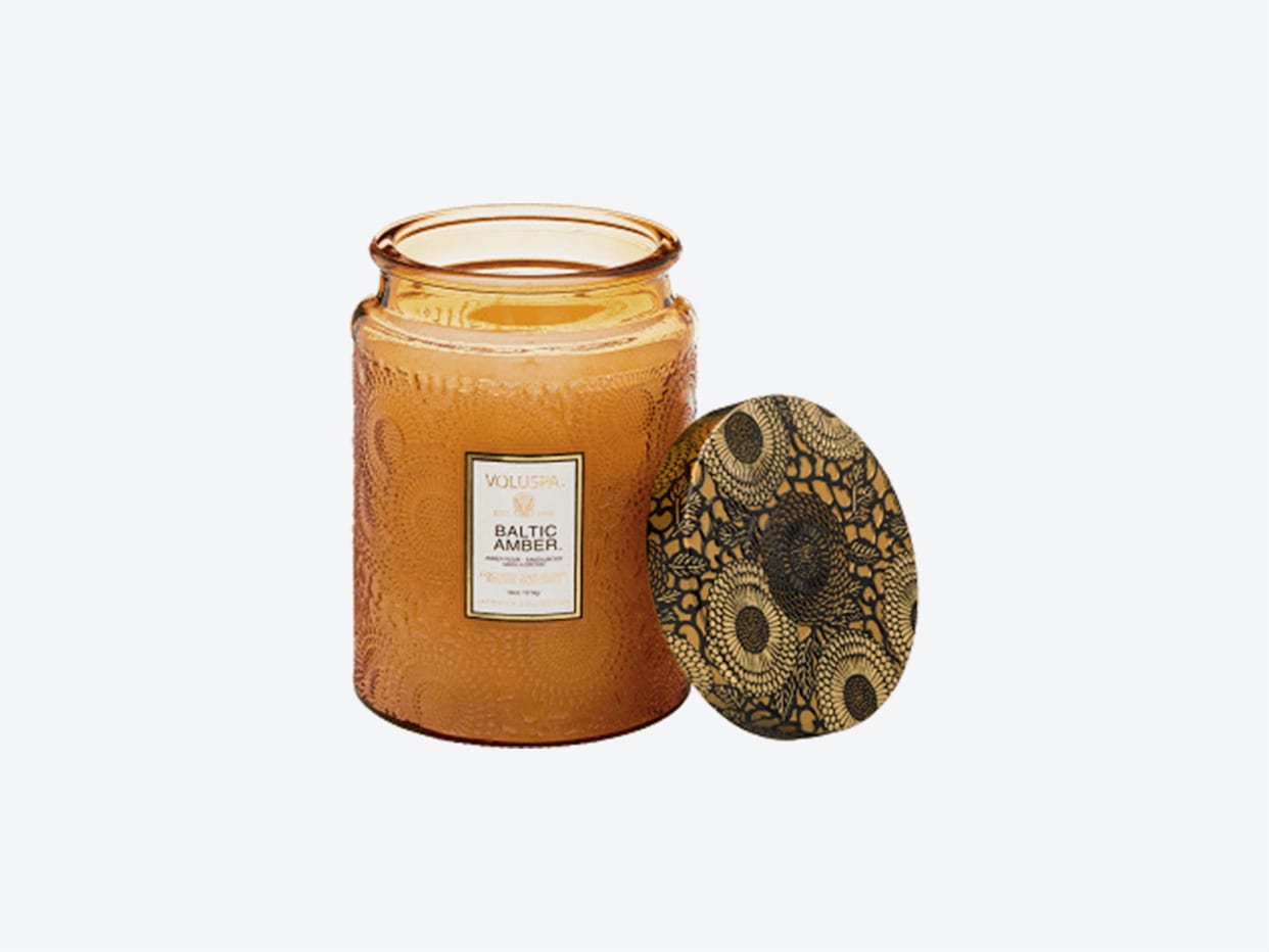 Product Name Voluspa - Baltic Amber Large Glass Jar