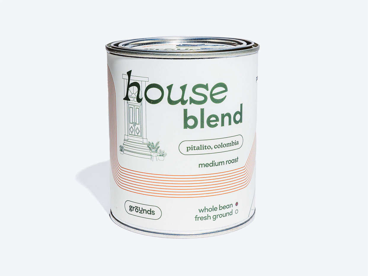 Product Name grounds - House Blend Medium Roast Coffee Beans