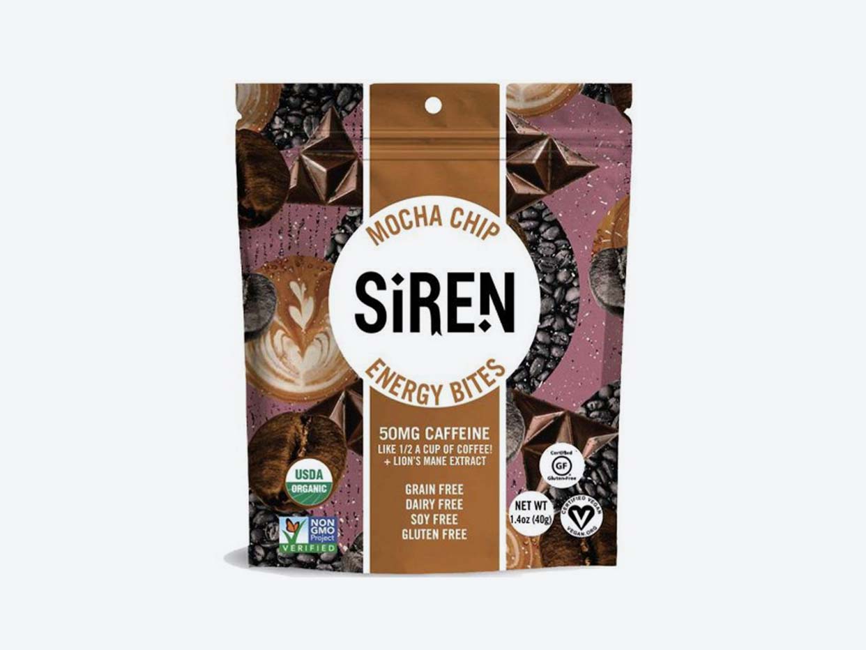 Siren Snacks - Mocha Chip Energy Bites
