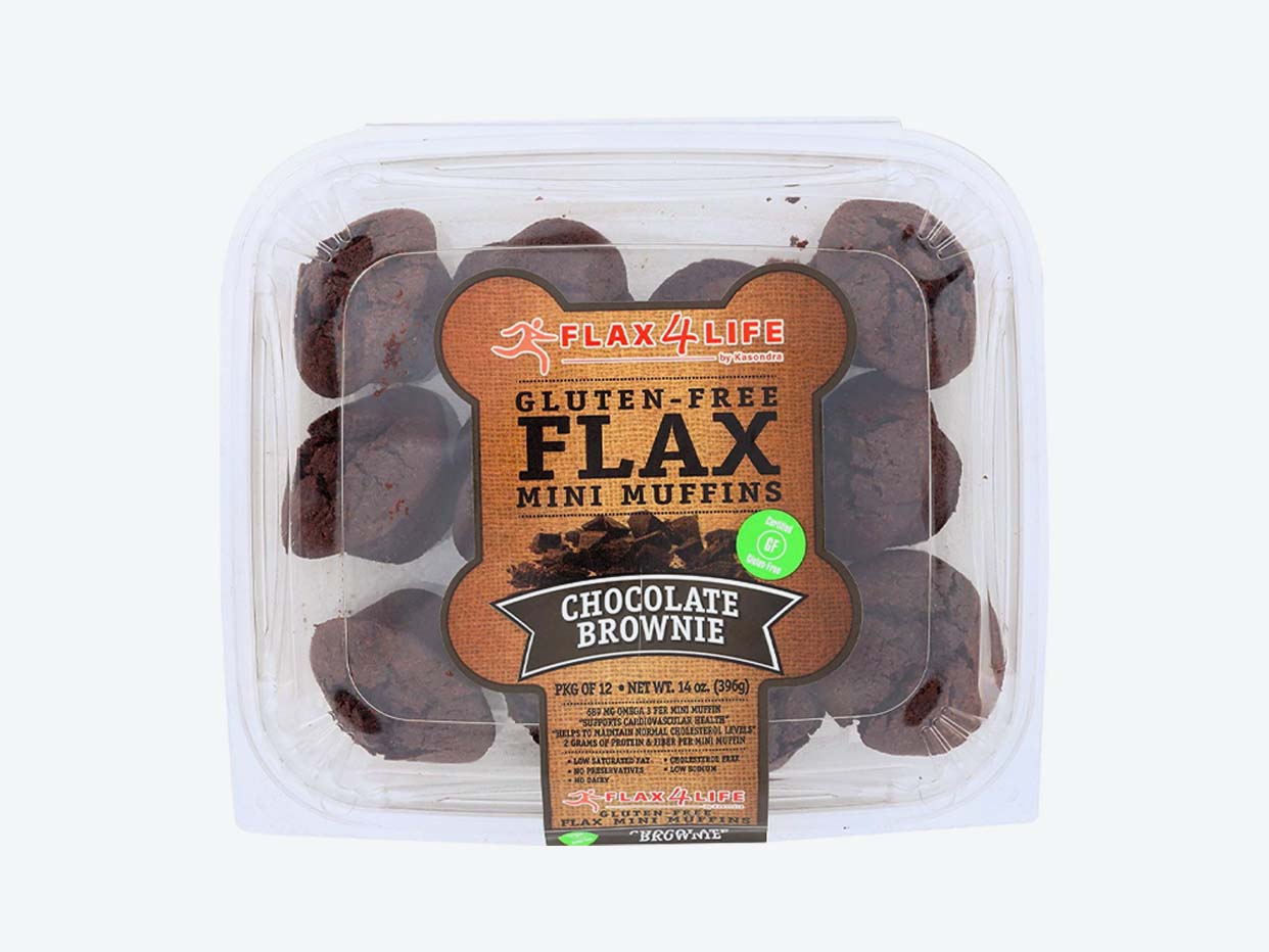 Flax4Life Mini Muffins - Chocolate Brownie