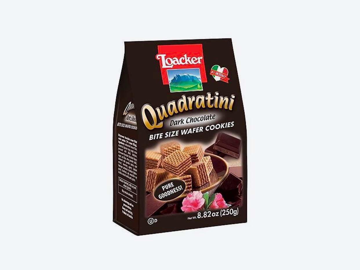 Loacker - Dark Chocolate Filled Wafers