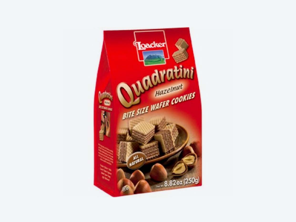 Loacker - Hazelnut Chocolate Filled Wafers