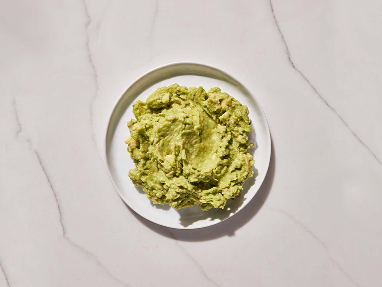 Freshly Mashed Avocado