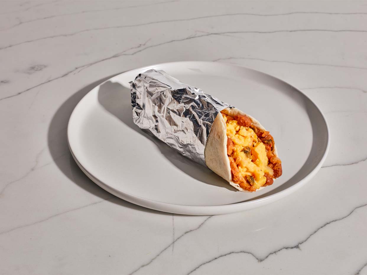 Breakfast Taco - Bean & Cheese