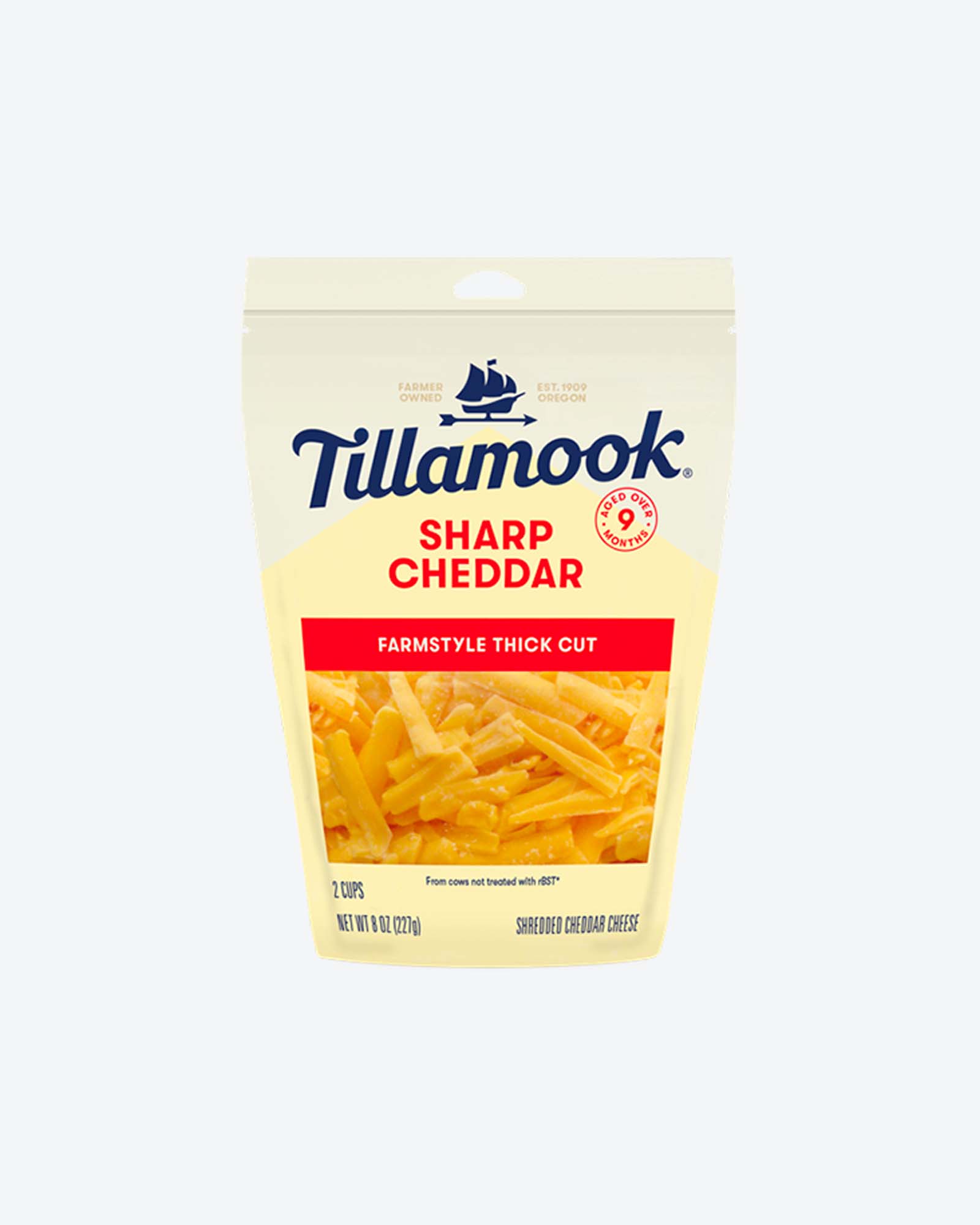 Sharp Cheddar Shredded Cheese - Tillamook