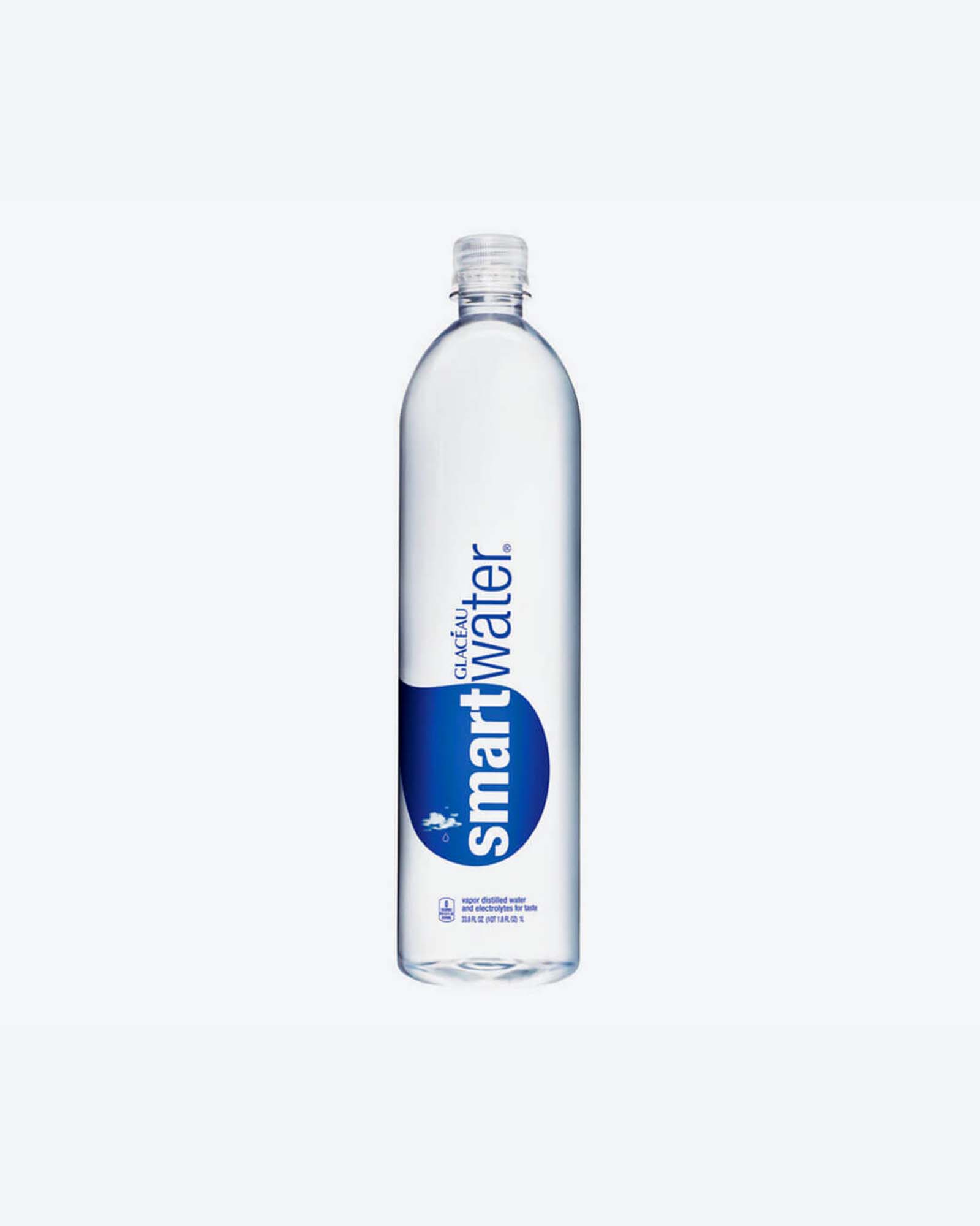 smartwater vapor distilled premium water, 1 liter, bottle