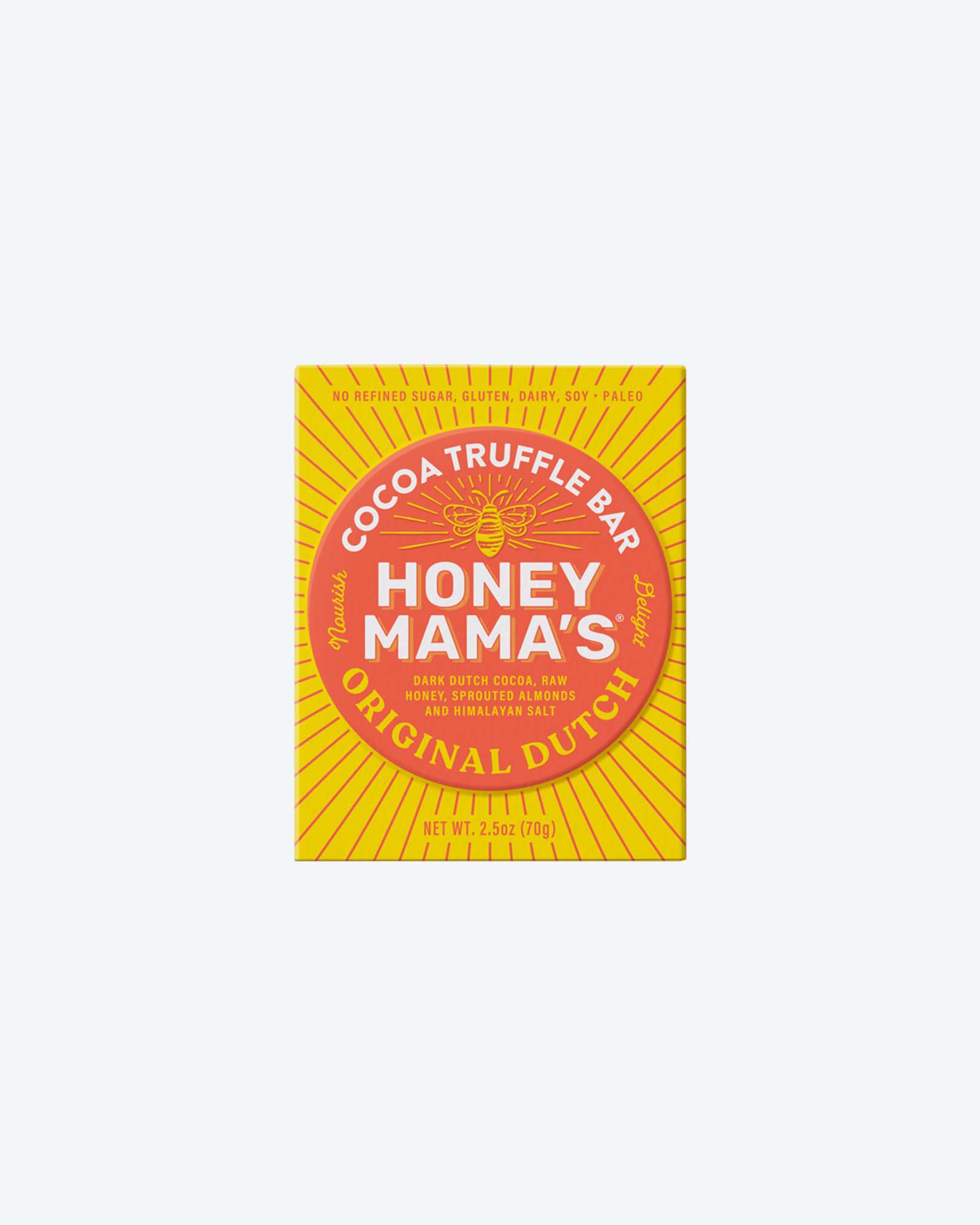 Honey Mama's Original Dutch Cocoa Truffle Bar 2.5oz