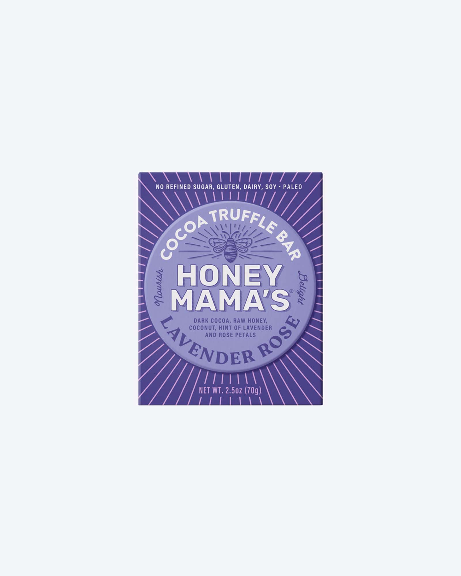 Lavender Rose Truffle Bar, 2.5 oz, Honey Mama's