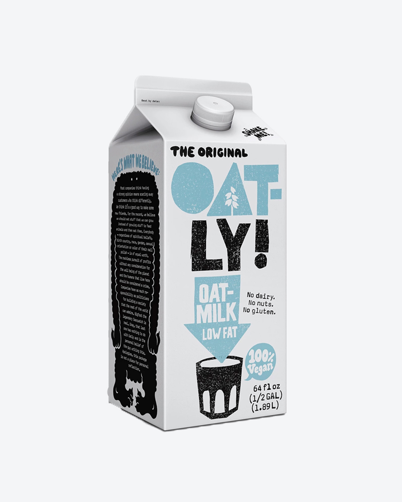 Oatly Oat-Milk, Low Fat, Milk Alternatives