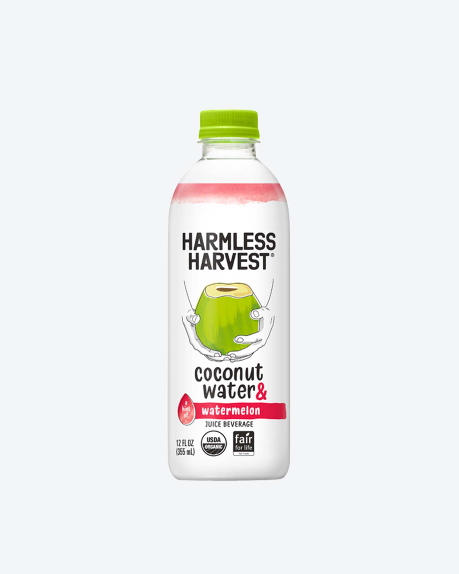Harmless Harvest Organic Pink Lady Apple Coconut Water, 12 Fluid Ounce -- 6  per case