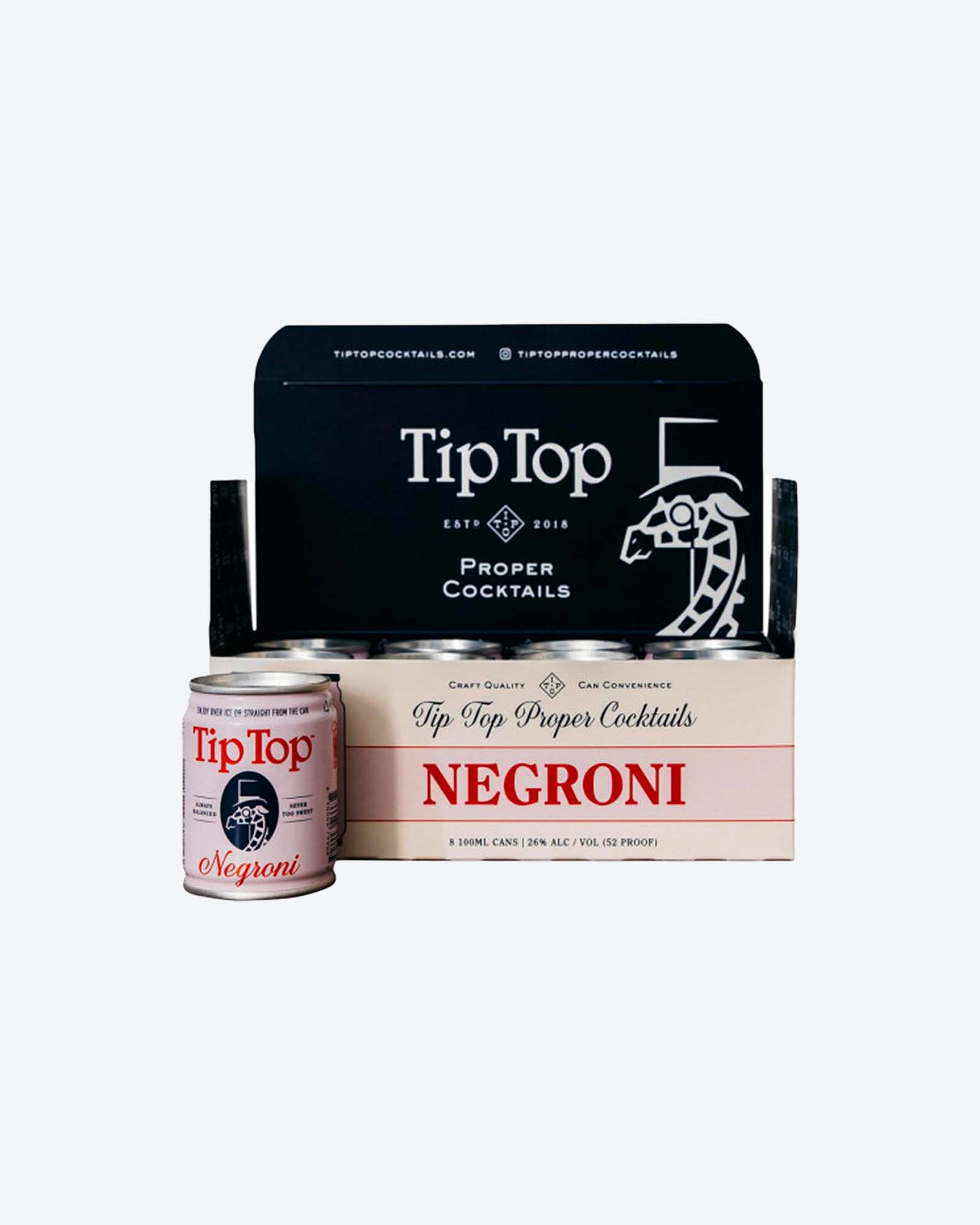 Tip Top Cocktails - Negroni 8pk Delivery & | Foxtrot