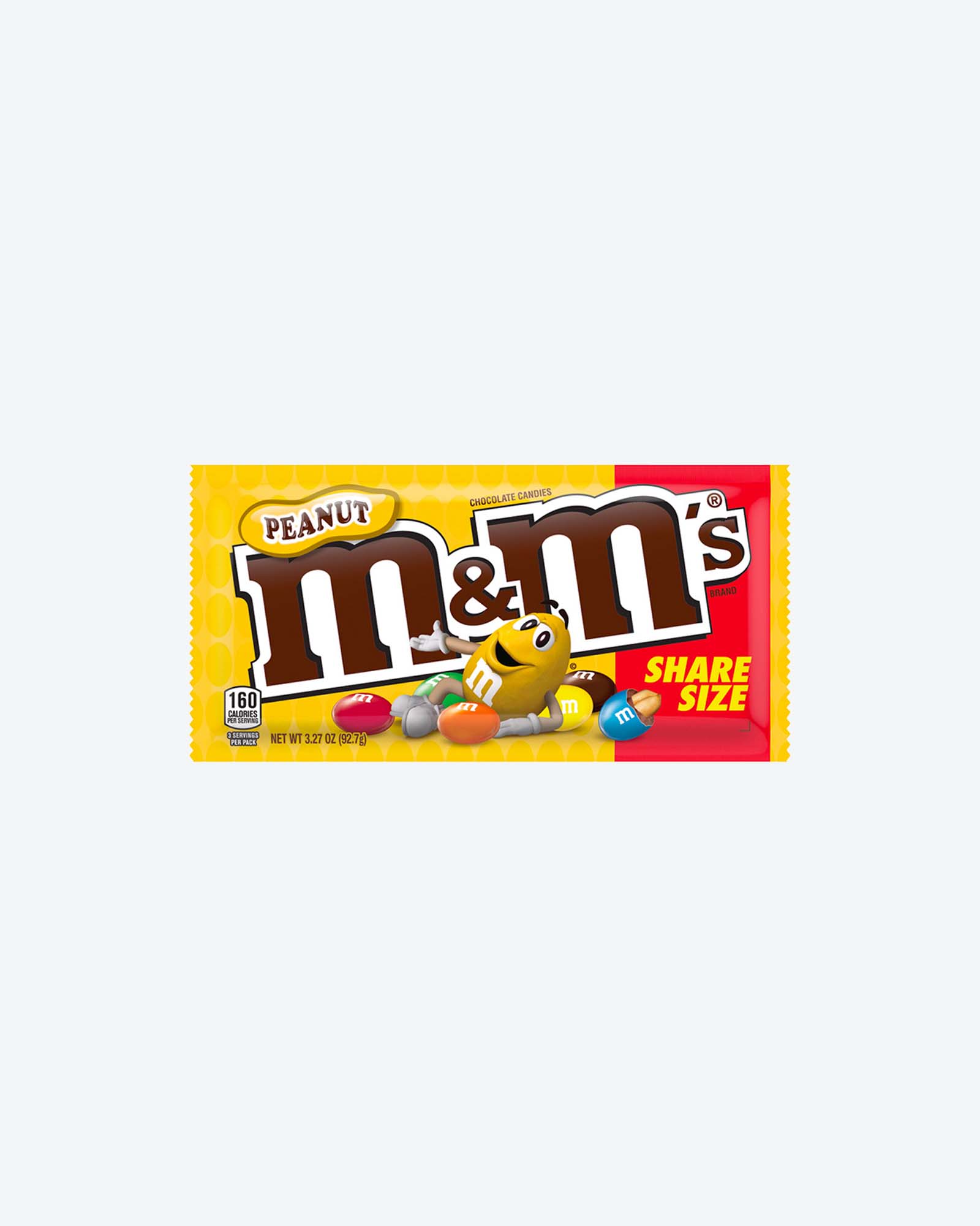 M&M's Chocolate Candies, Peanut, Share Size - 3.27 oz