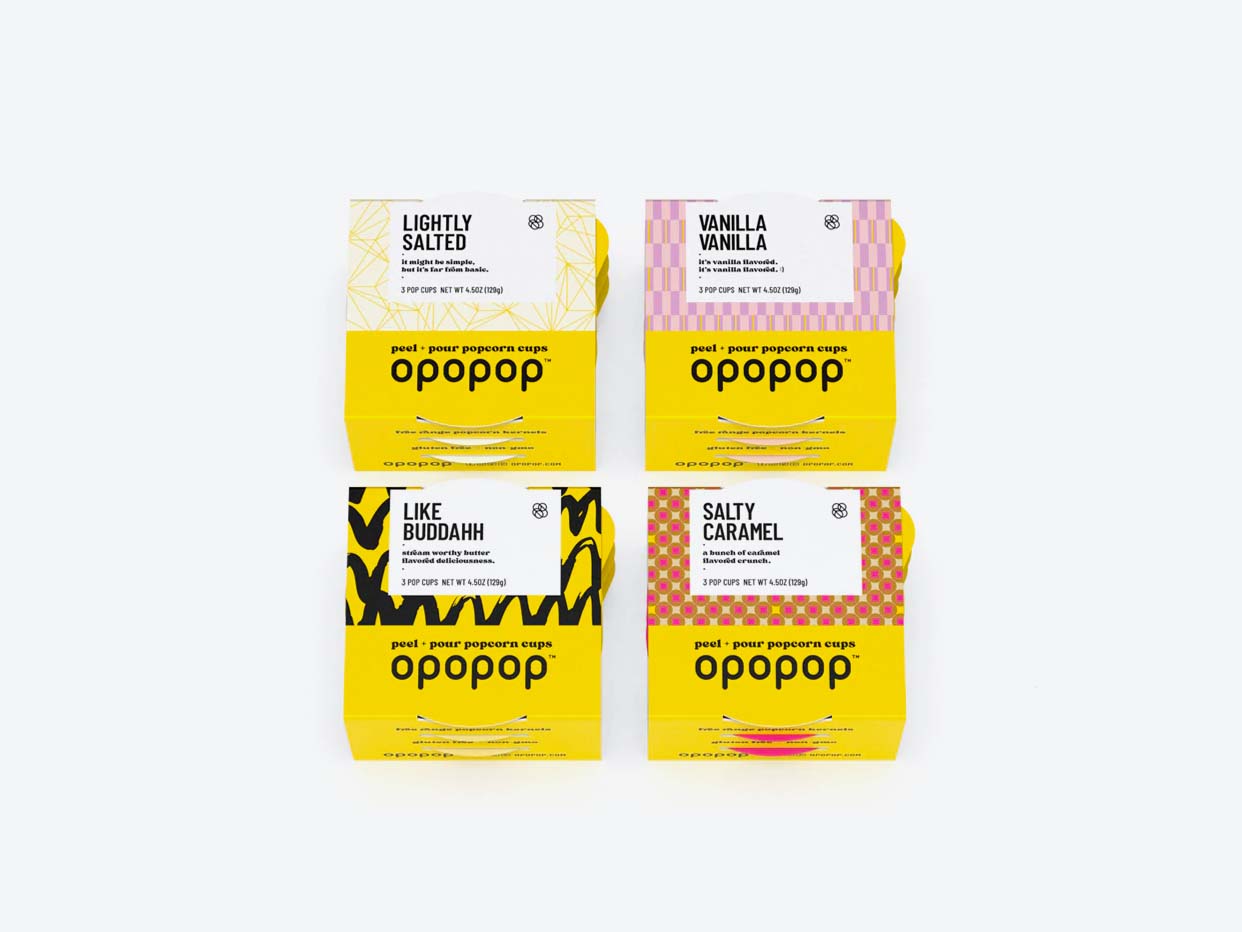 Opopop - Peel & Pour Snack Stack
