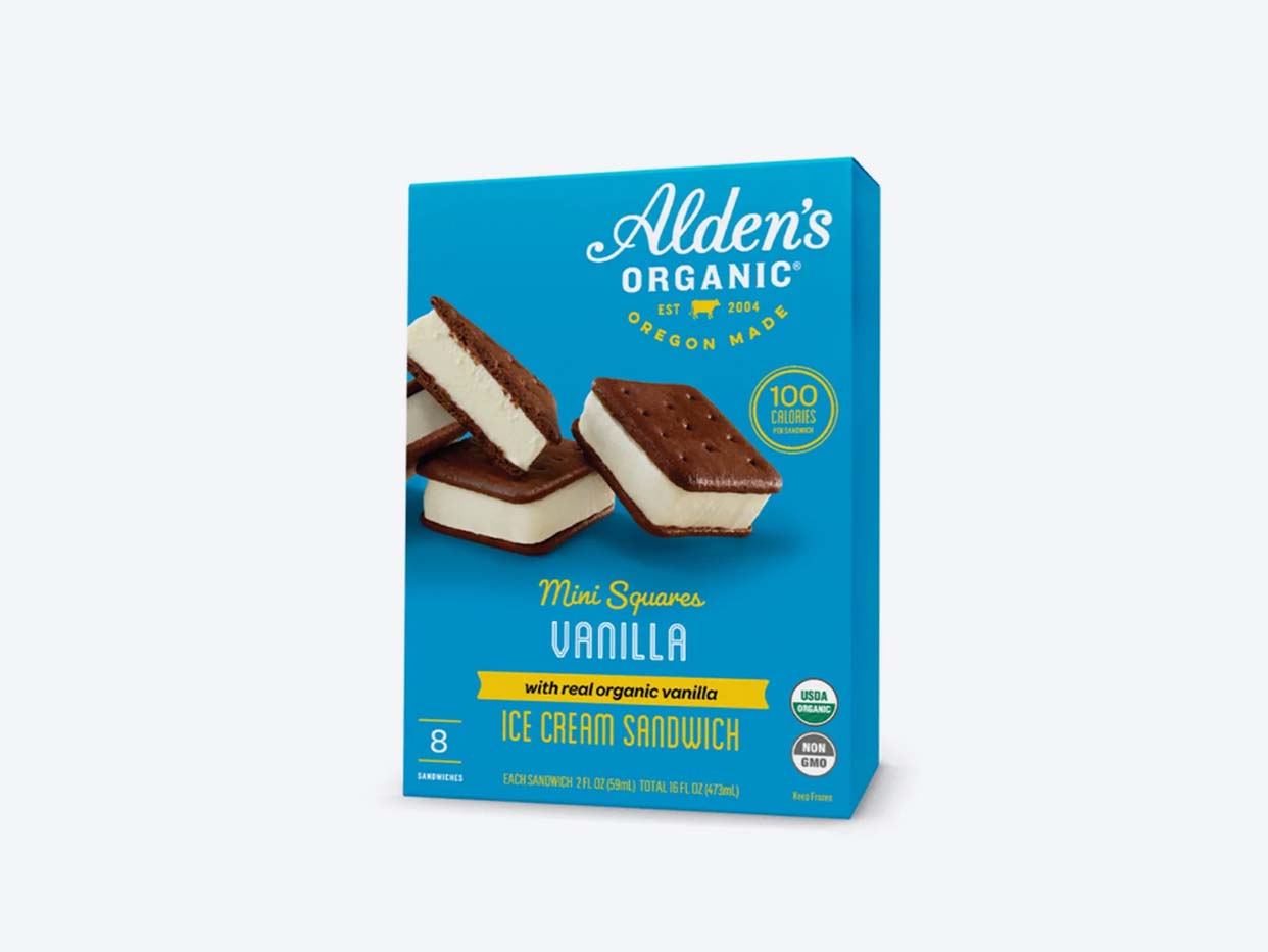 Alden's Organic - Mini Ice Cream Sandwiches