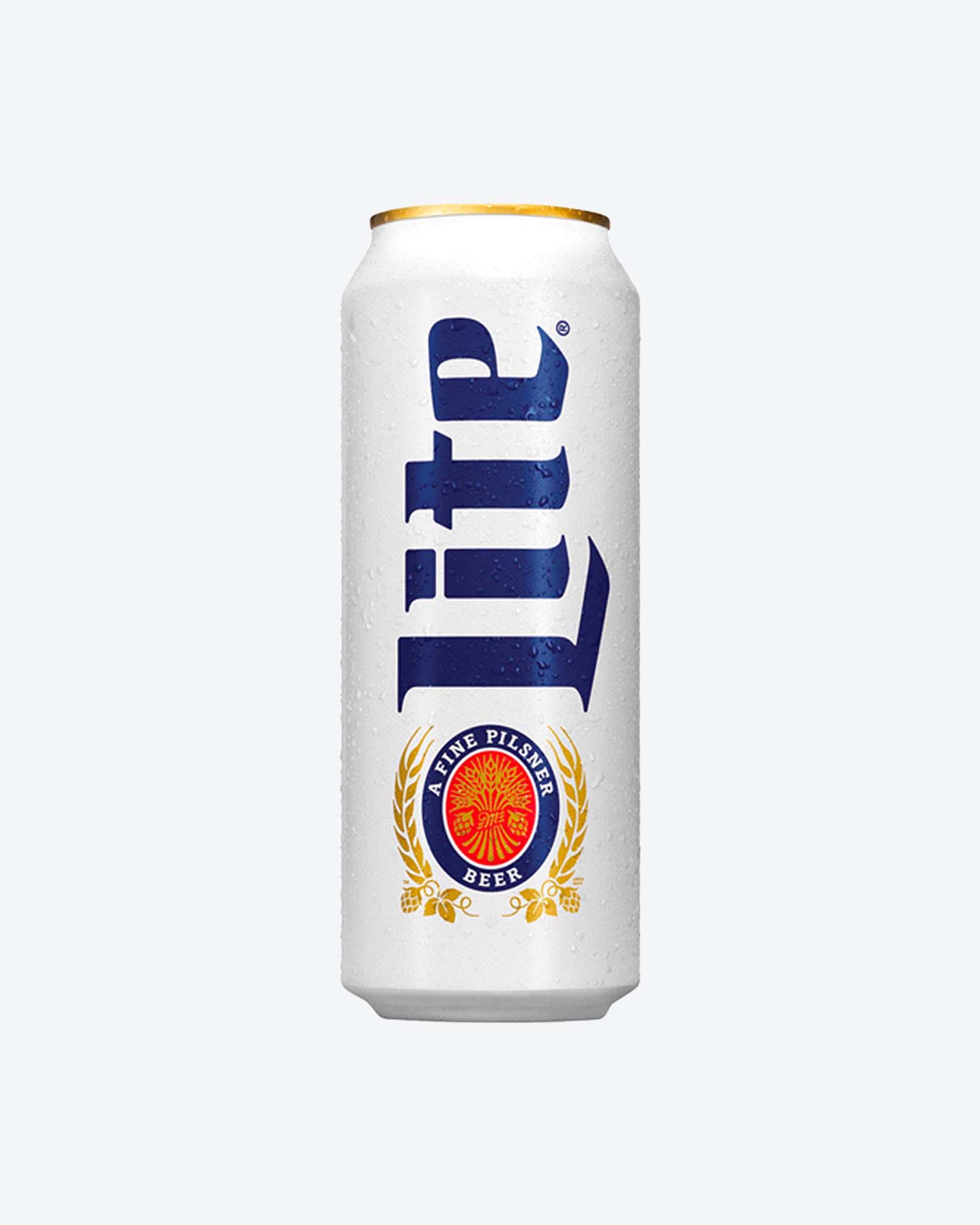 Miller Lite Navy 24oz Can Coozie