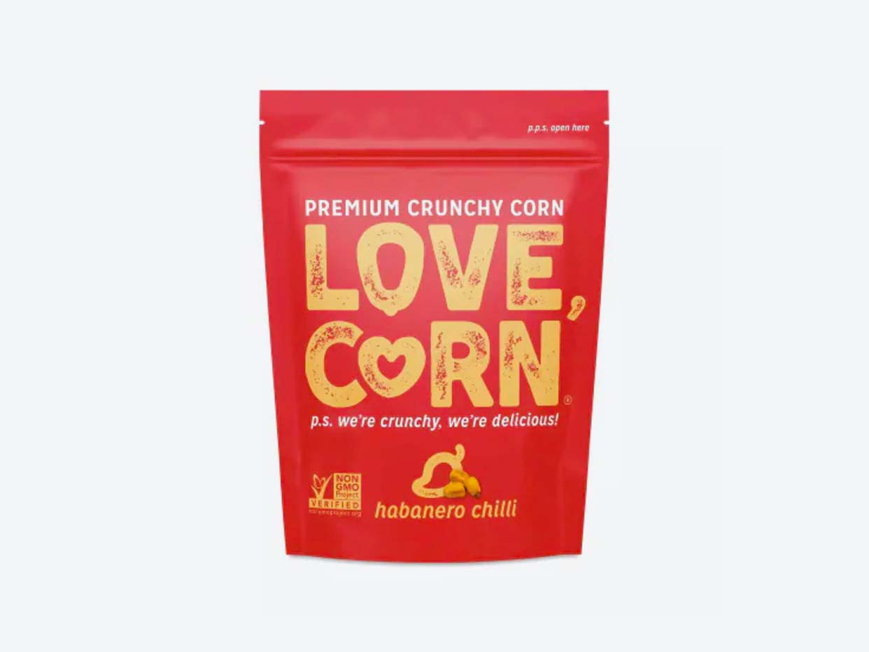 Love Corn Corn Snack, Habanero Chili - 1.6 oz