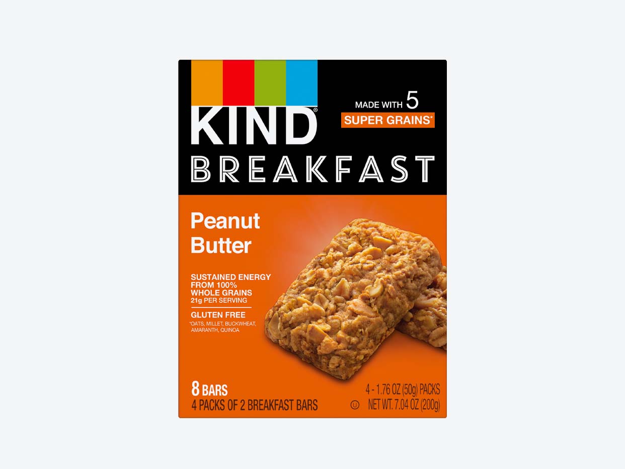 KIND - Peanut Butter Breakfast Bars