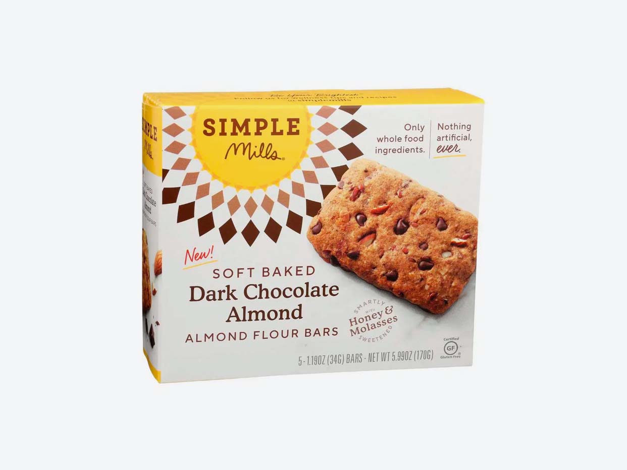 Simple Mills - Dark Chocolate Almond Bars