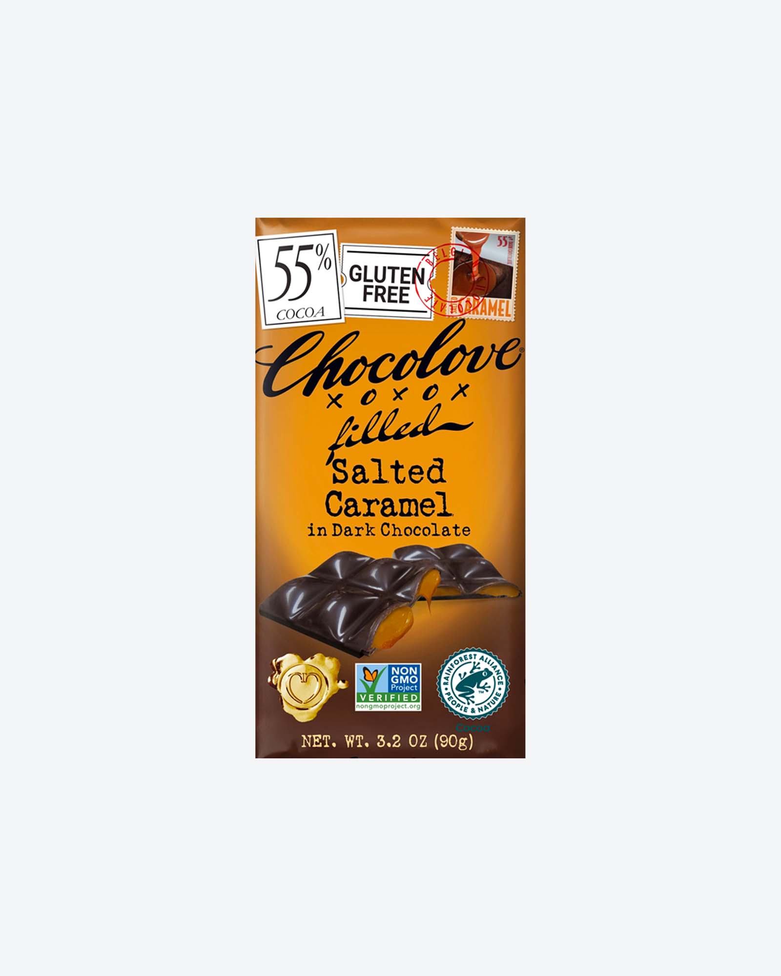 Salted Caramel in Dark Chocolate